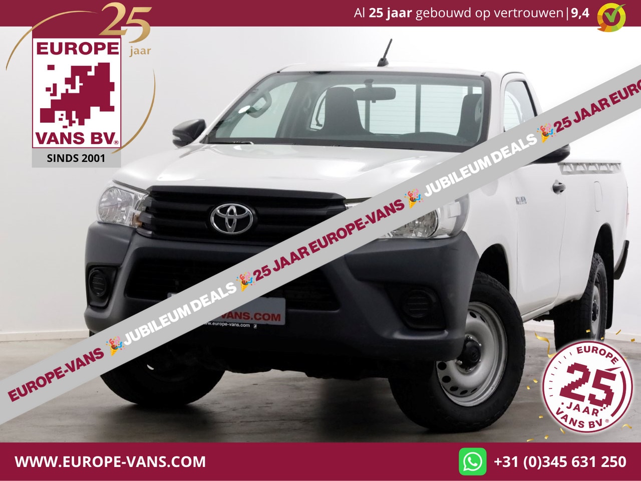 Toyota HiLux - 2.4 D-4D 150pk Comfort 4WD 4X4 Airco 03-2021 - AutoWereld.nl