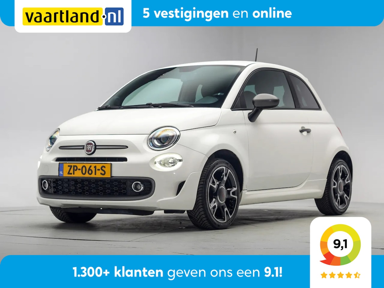 Fiat 500 - 500S 1.2 Sport Aut.[ Climate Sportstoelen Half leder ] - AutoWereld.nl