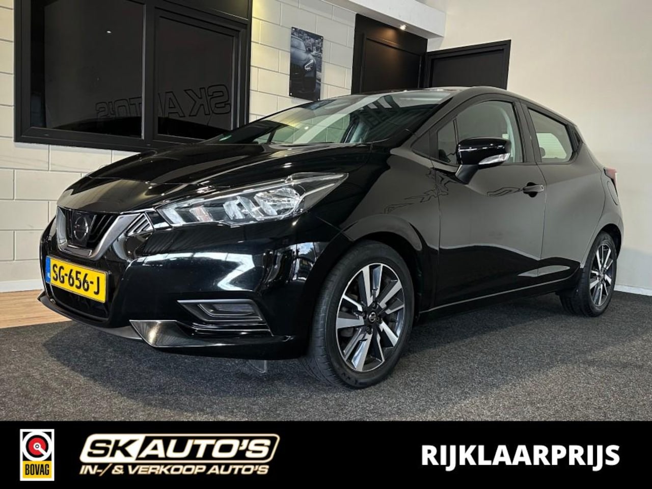 Nissan Micra - 0.9 IG-T ACENTA l NAP l BLUETOOTH l LMV l AIRCO l 5DRS l - AutoWereld.nl