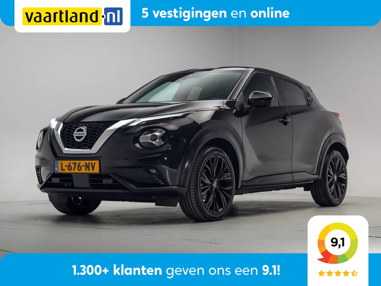 Nissan Juke - 1.0 DIG-T Enigma [ Clima Navi Apple Carplay/Android Achteruitrijcamera ] - AutoWereld.nl