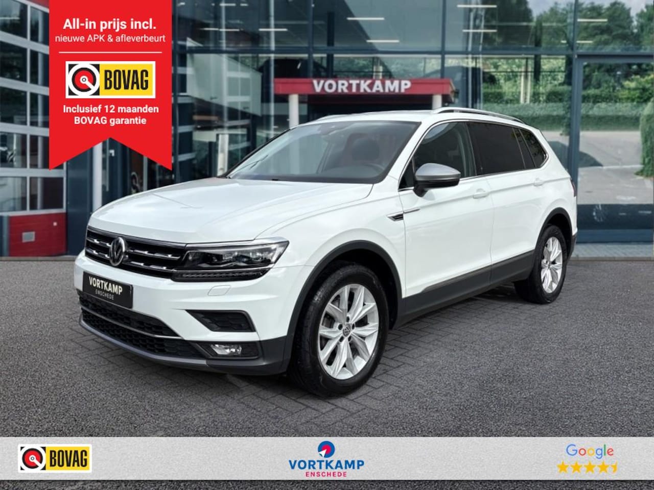 Volkswagen Tiguan Allspace - 1.5 TSI DSG HIGHLINE PDC/ELEK-KLEP/ACC/LED/STOELVERW/CARPLAY - AutoWereld.nl