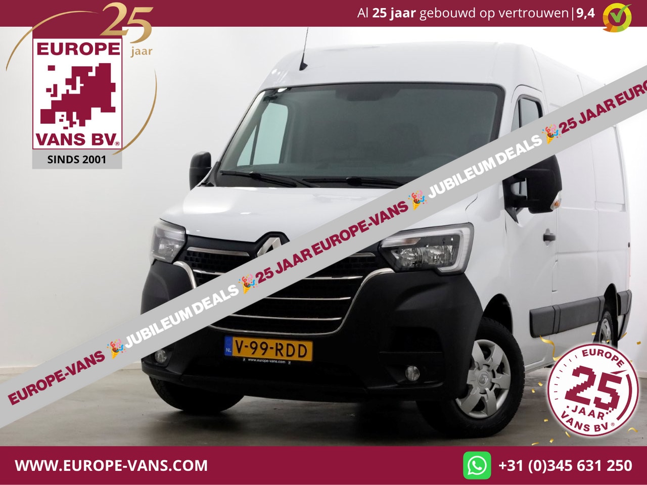 Renault Master - T33 2.3 dCi 150pk L1H2 Automaat Energy Comfort Airco/Navi/Camera 07-2022 - AutoWereld.nl