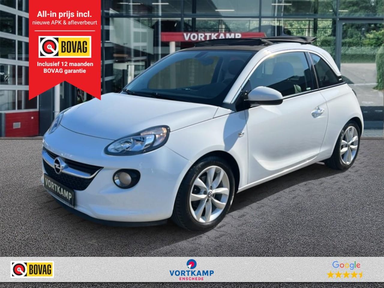 Opel ADAM - Open Air 1.4 ecoFlex OPEN-DAK/CRUISE/PDC-ACHTER/STOEL+STUURVERW - AutoWereld.nl