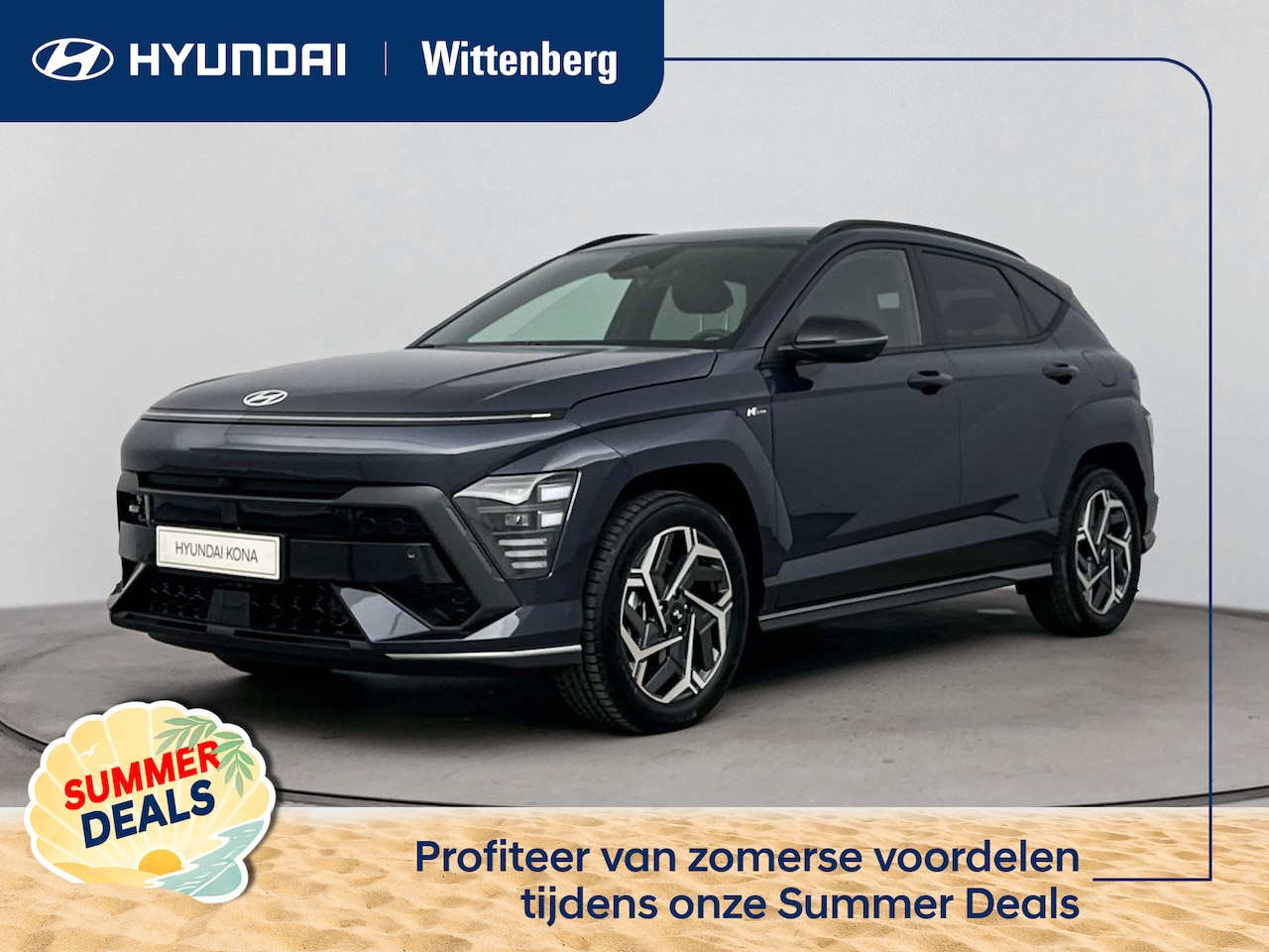 Hyundai Kona - 1.6 GDI HEV N Line | Nieuw | Direct leverbaar! | 360 Camera | Memory | - AutoWereld.nl