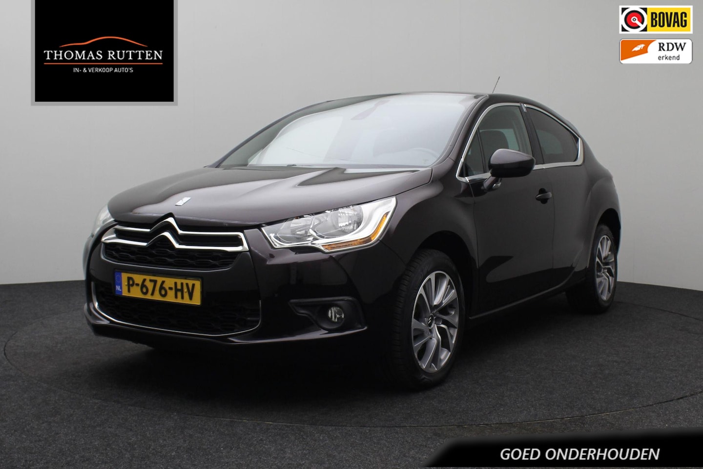 Citroën DS4 - 1.2 PureTech Business 2015 | Trekhaak | Goed Onderhouden | Parkeersensoren | Navigatie | C - AutoWereld.nl