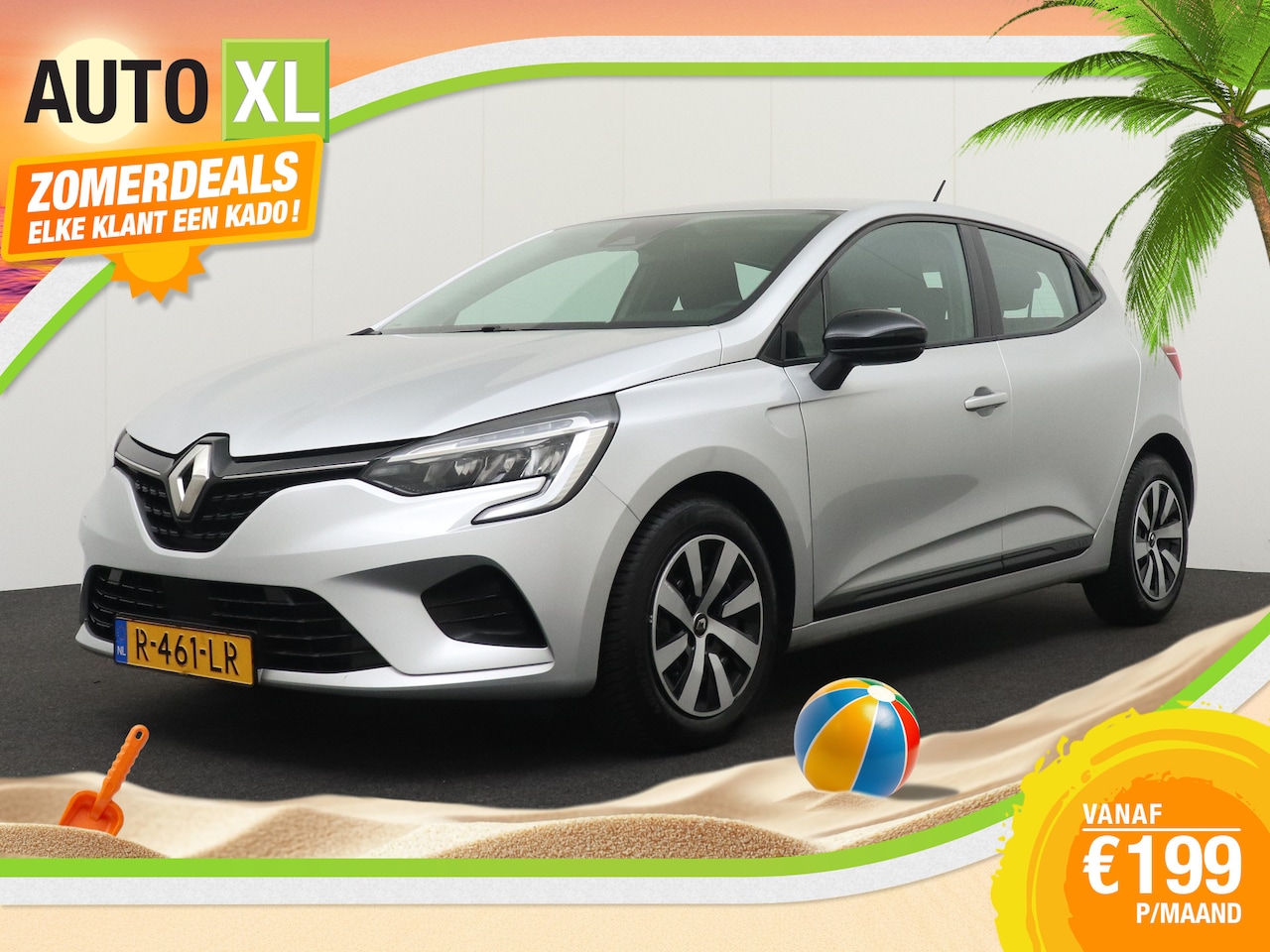 Renault Clio - 1.0 92 PK TCe Equilibre Navi Carplay Park.sens DAB LED - AutoWereld.nl