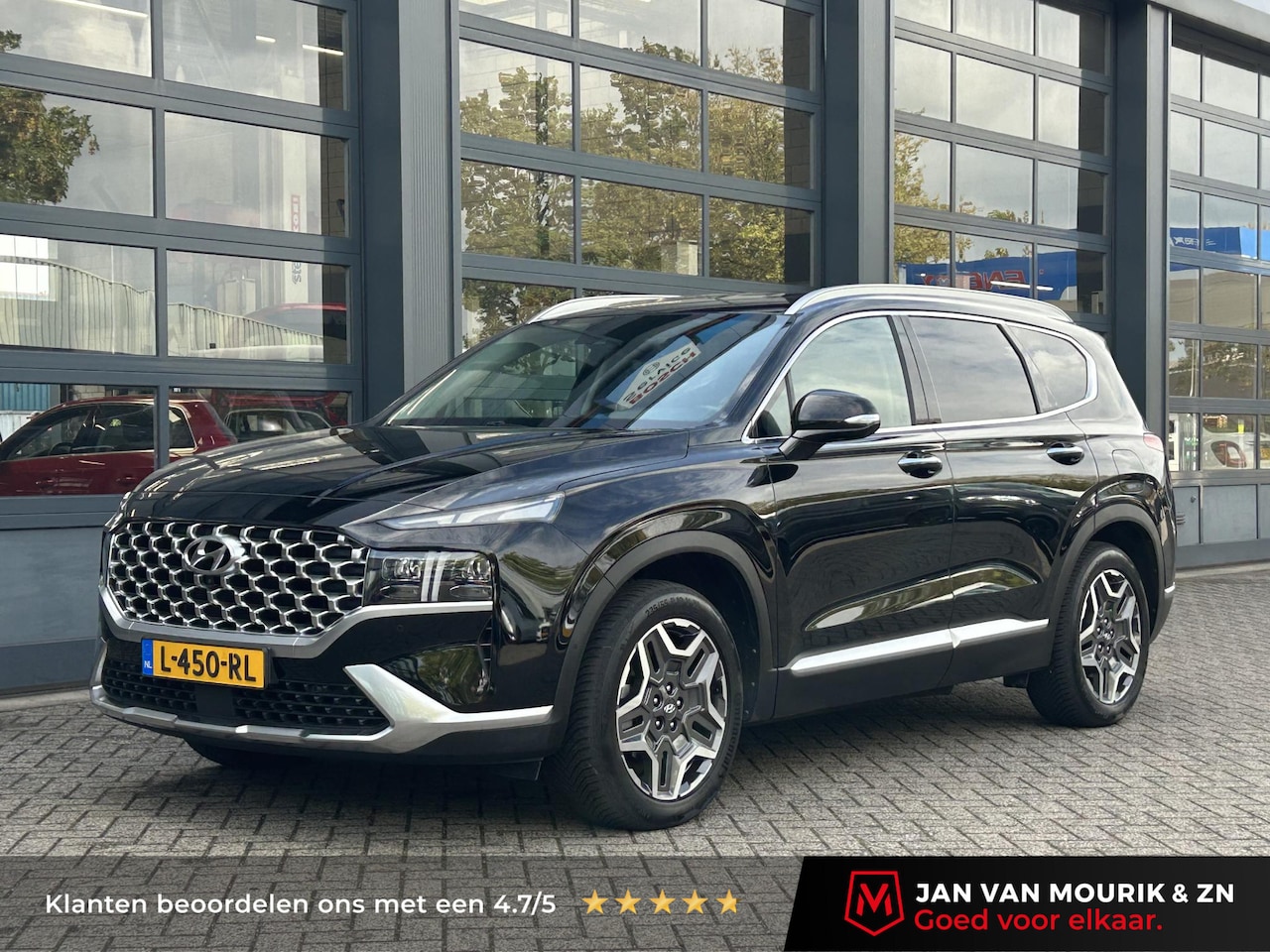 Hyundai Santa Fe - 1.6 T-GDI PHEV Premium 7p. | SOH 97% | Leder | Stoelverwarming - AutoWereld.nl