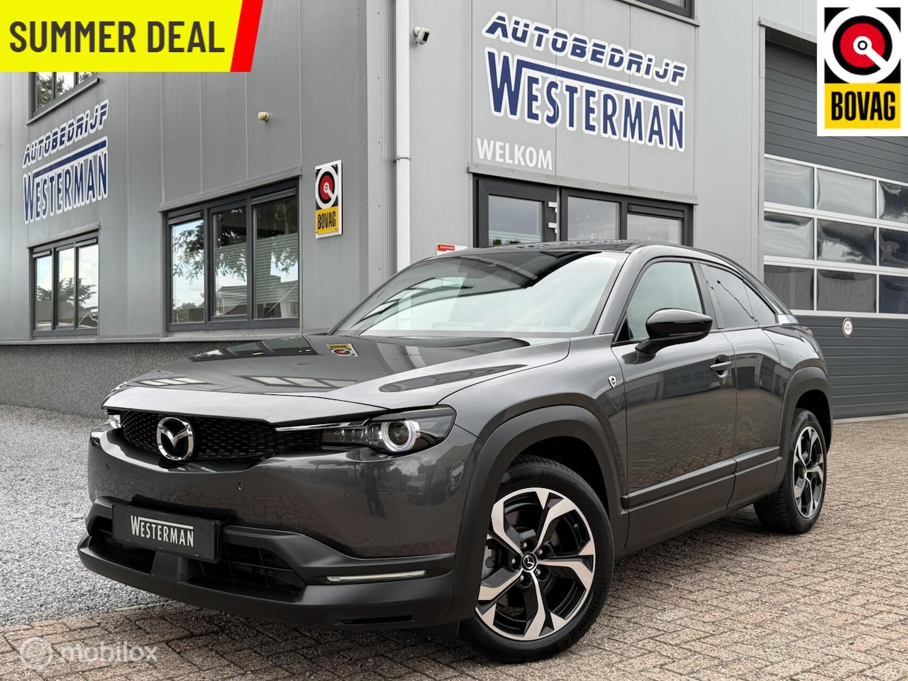 Mazda MX-30 - e-SkyActiv R-EV 170 Advantage PHEV Acc Clima Navi Led Carplay etc - AutoWereld.nl