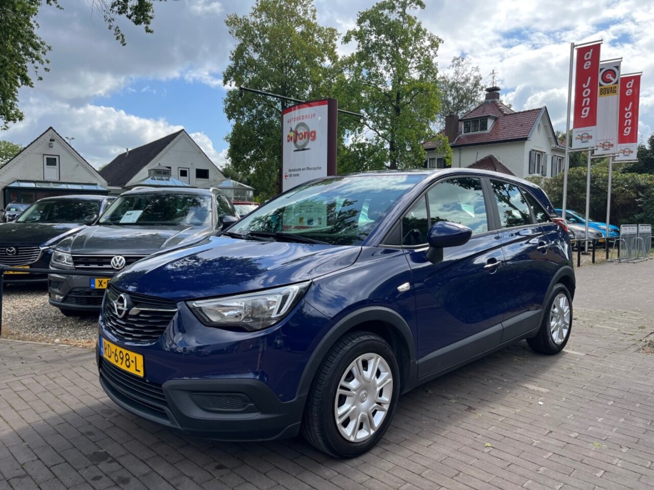 Opel Crossland X - 1.2 ONLINE EDITION / CARPLAY / DAB / CRUISE CTR. / AIRCO / TREKHAAK AFN. / LED / ELEK. RAM - AutoWereld.nl