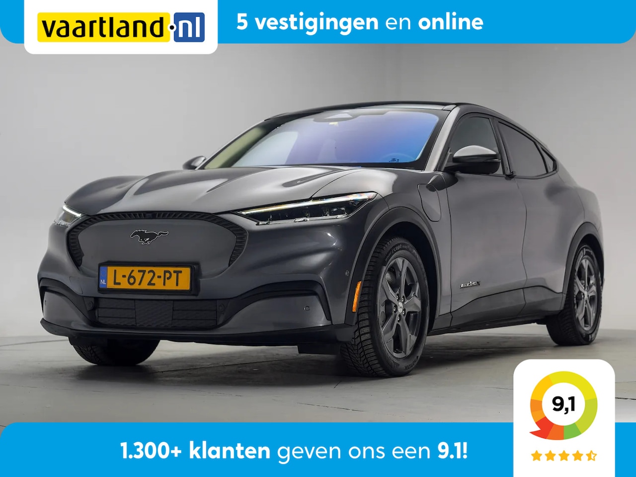 Ford Mustang Mach-E - Extended RWD 98 kWh [ Panoramadak B&O 360°camera Memory ] - AutoWereld.nl