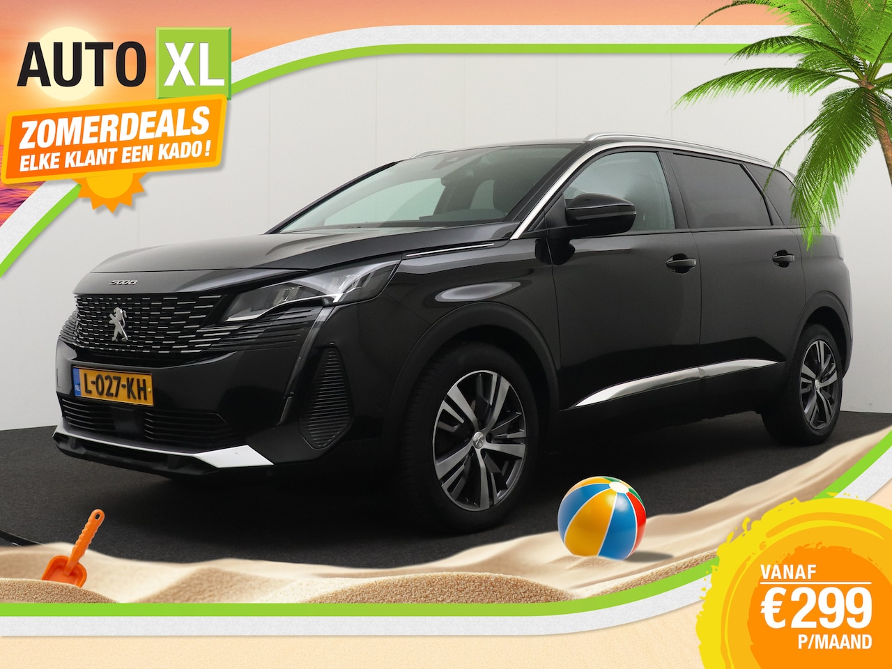 Peugeot 5008 - 1.2T 131 PK Aut. Allure 7-Pers Camera Dodehoek 19'LMV - AutoWereld.nl