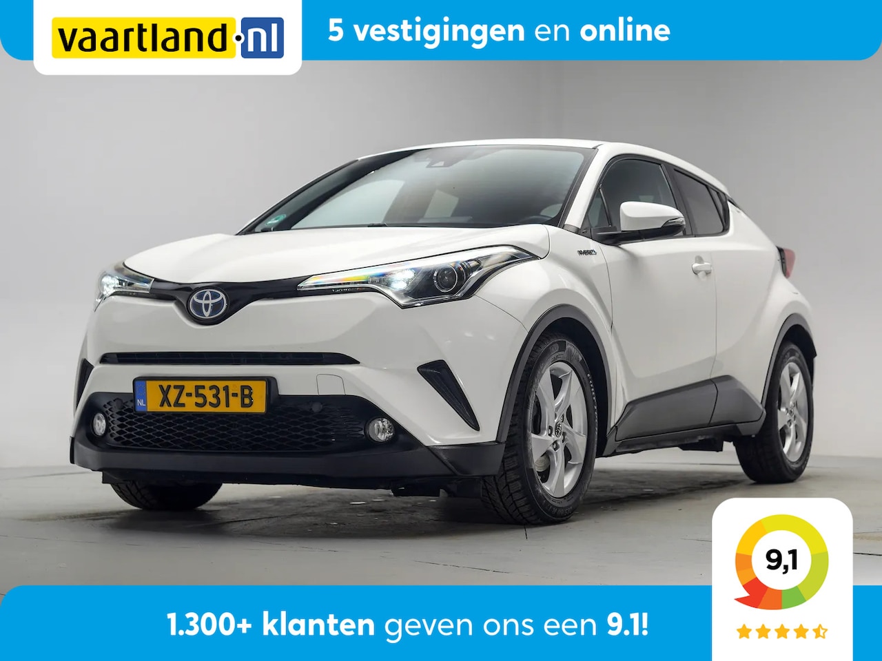 Toyota C-HR - 1.8 Hybrid Dynamic [ Camera Navi Climate] - AutoWereld.nl