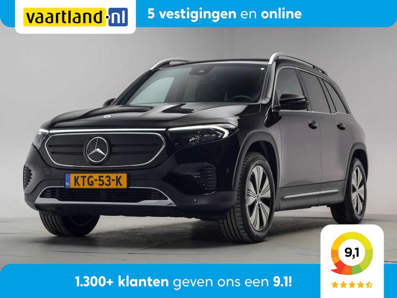 Mercedes-Benz EQB - 250 Luxury 67 kWh [ LED Sfeerlicht Navi Camera Stoelverwarming ] - AutoWereld.nl