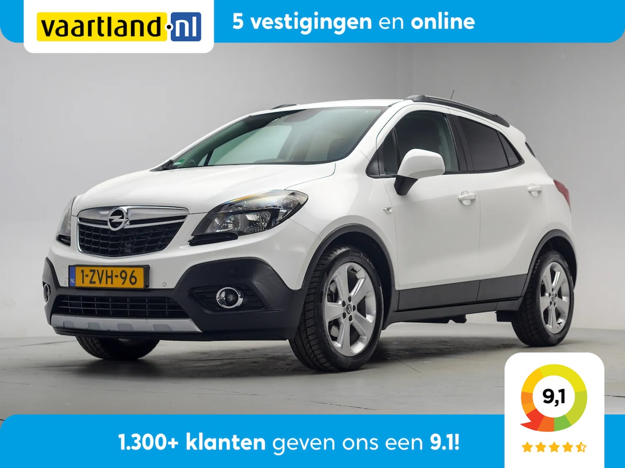 Opel Mokka - 1.4 T Cosmo [ Navigatie Trekhaak Airco] - AutoWereld.nl