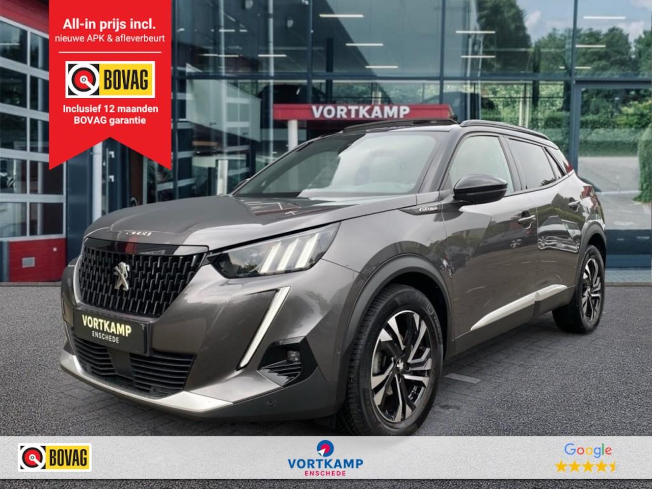 Peugeot 2008 - 1.2 PureTech GT-Line + Nieuwe riem SCHUIF-DAK/360CAMERA/ACC/STOELV - AutoWereld.nl