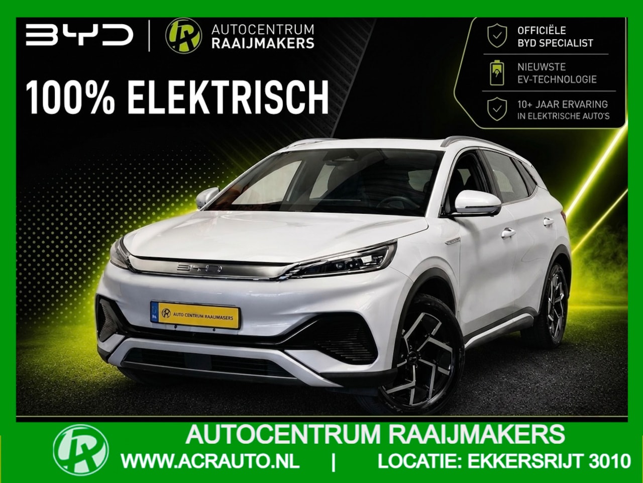 BYD Atto 3 - DESIGN 60 kWh WLTP 420 KM * 45 STUKS OP VOORRAAD* APPLE CARPLAY/ ANDROID AUTO ELEK. ACHTER - AutoWereld.nl