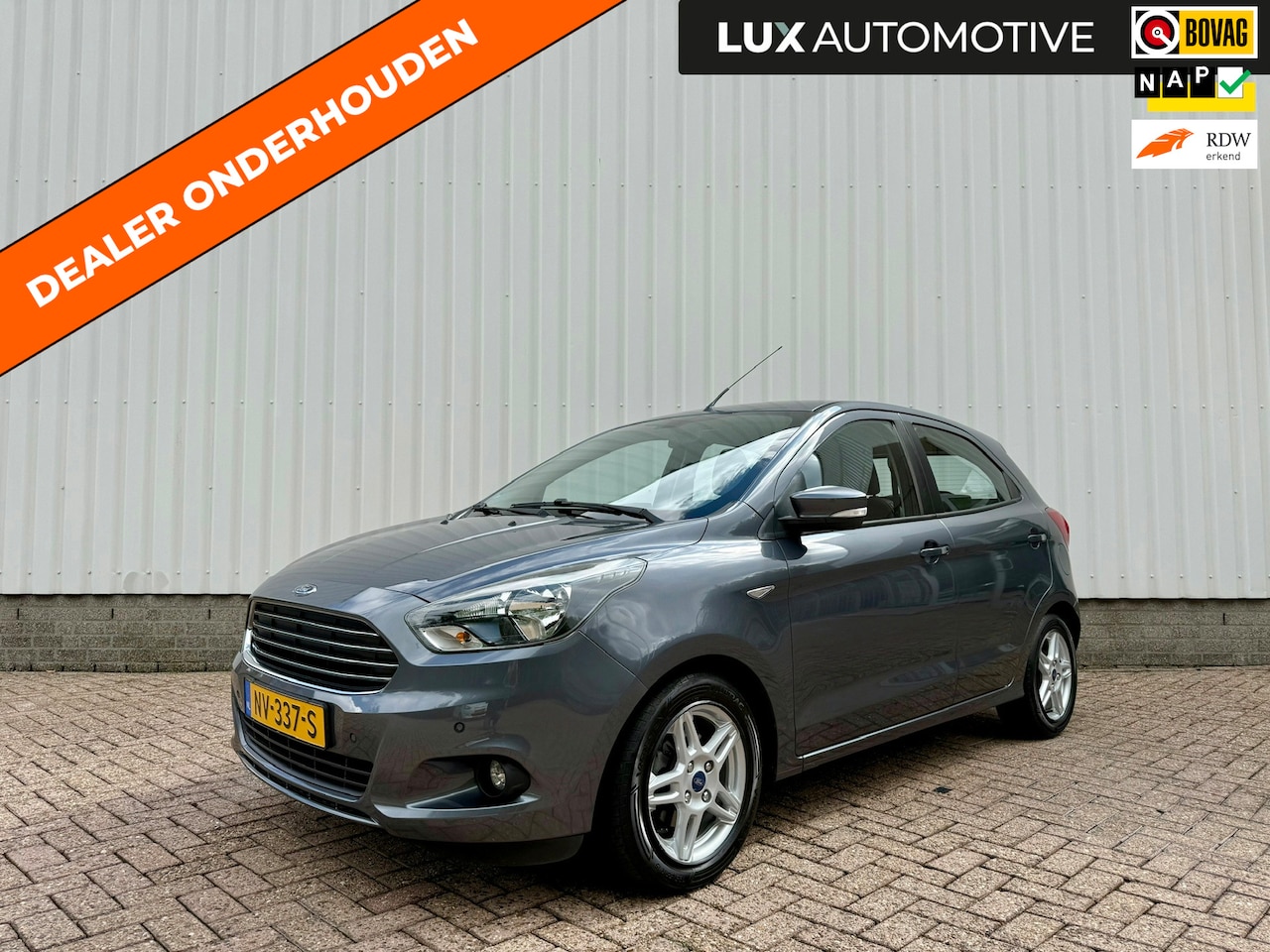 Ford Ka - 1.2 Trend Ultimate, Airco, PDC, Bluetooth, Dealer onderhouden, NAP - AutoWereld.nl