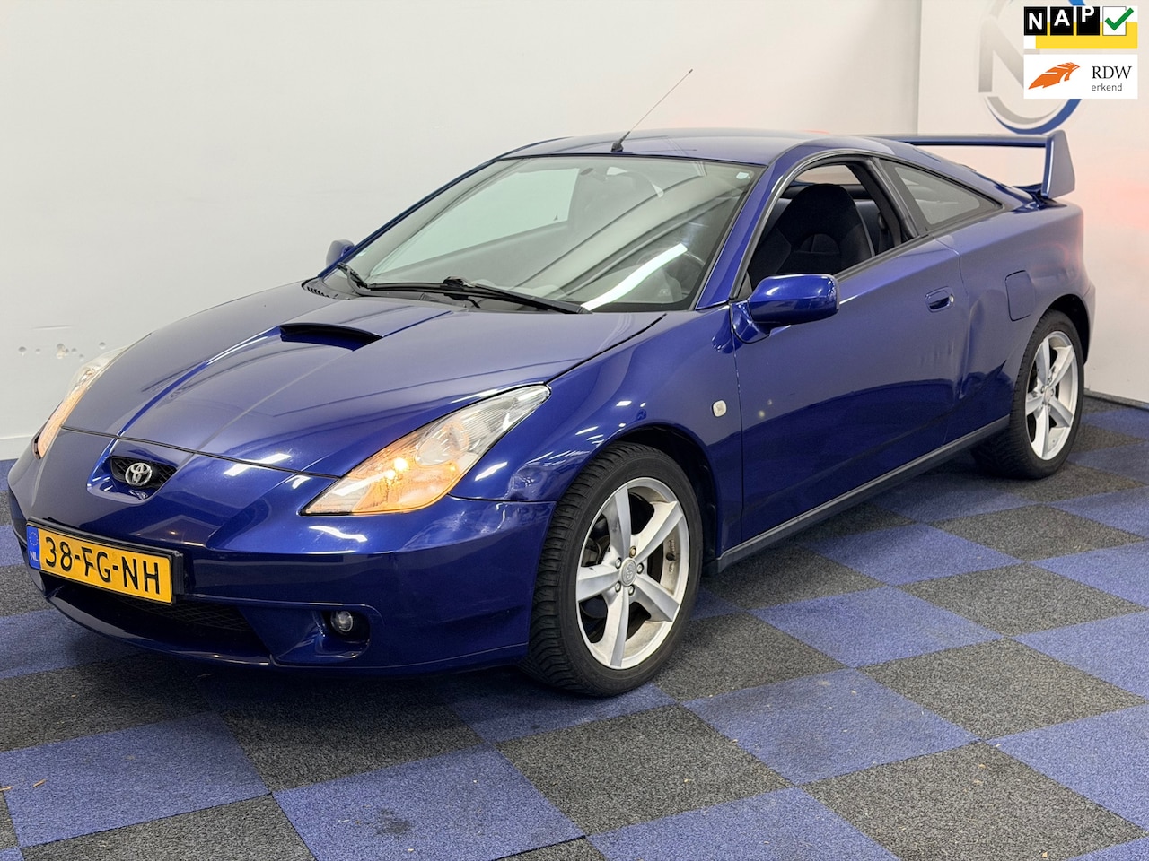Toyota Celica - 1.8 VVT-i / RIJDT SCHAKELT TOP / NAP / LICHT SCHADE - AutoWereld.nl
