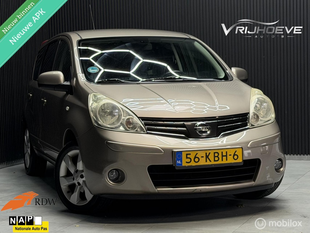 Nissan Note - 1.6 Tekna|NIEUW APK|NAP|AIRCO|ELEKPAKKET - AutoWereld.nl