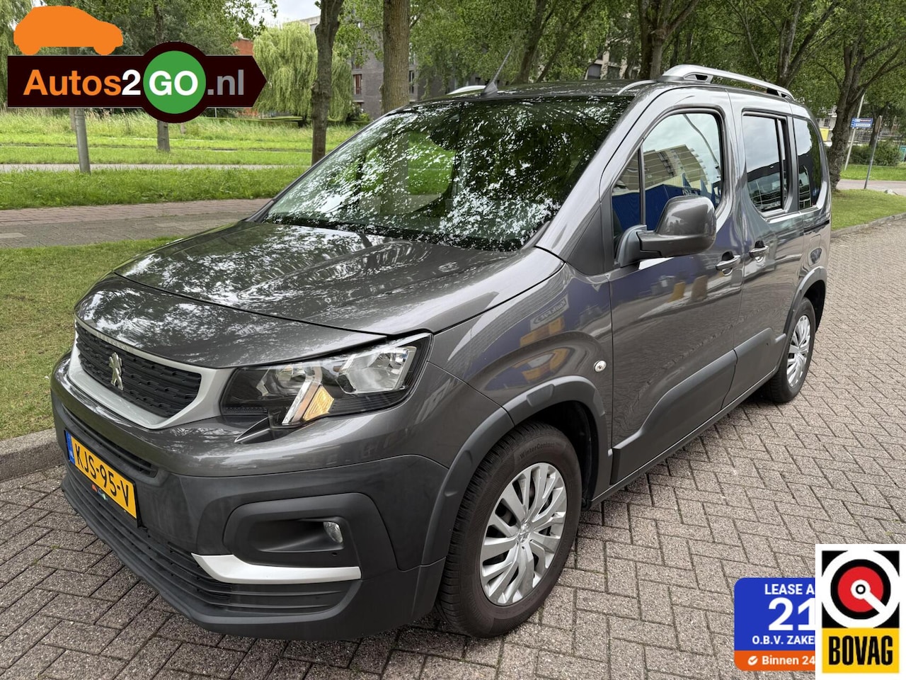 Peugeot Rifter - 1.2 Puretech Allure I Navi I Cruise controle I Parkeersensoren I Applecarplay Android auto - AutoWereld.nl