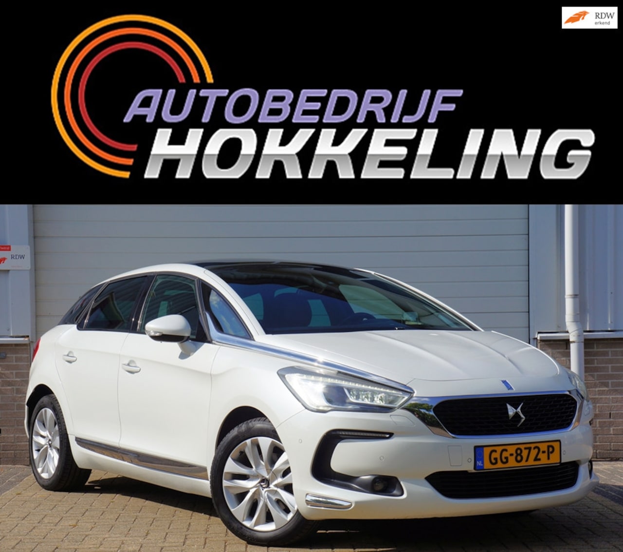 DS 5 - 1.6 THP So Chic; Automaat+Panorama+Leder=VOL !! - AutoWereld.nl