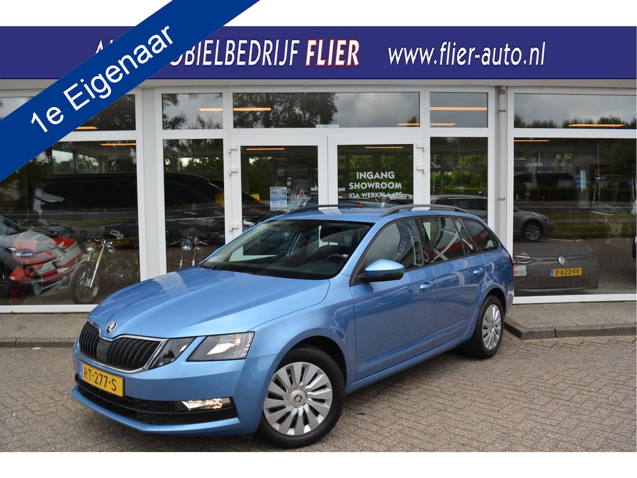 Skoda Octavia Combi - 1.0 116PK TSI Greentech Ambition DSG | Cruise | Trekhaak | Orig. NL | NAP | - AutoWereld.nl