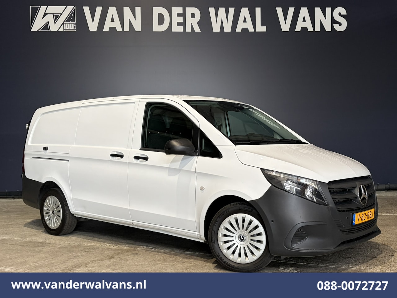 Mercedes-Benz Vito - 116 CDI 164pk 2025 Model L2H1 Euro6 Airco | Navigatie | Camera | Adaptieve Cruisecontrol S - AutoWereld.nl
