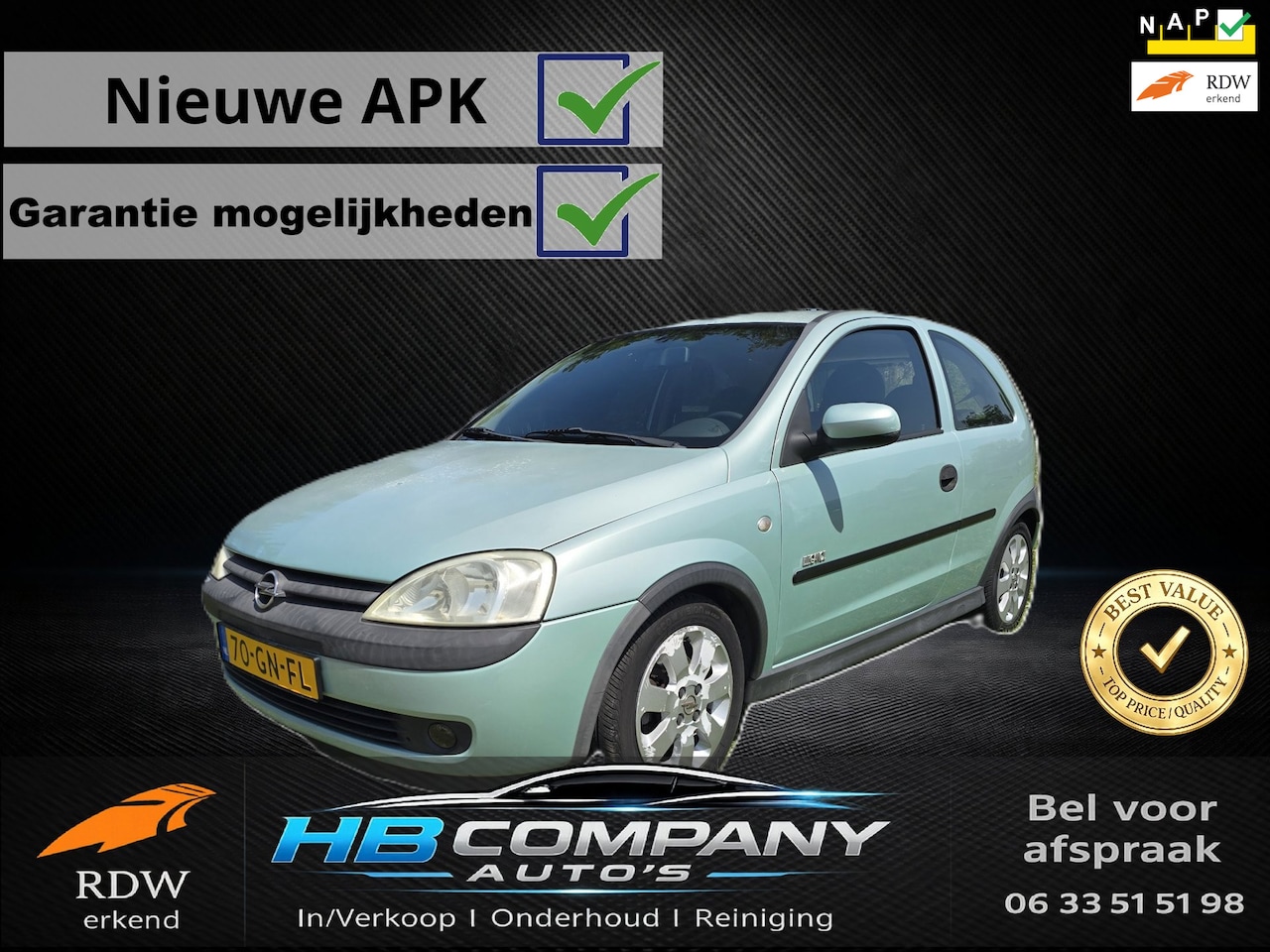 Opel Corsa - 1.4-16V Elegance AUTOMAAT | Airco | Nieuwe APK | NAP - AutoWereld.nl