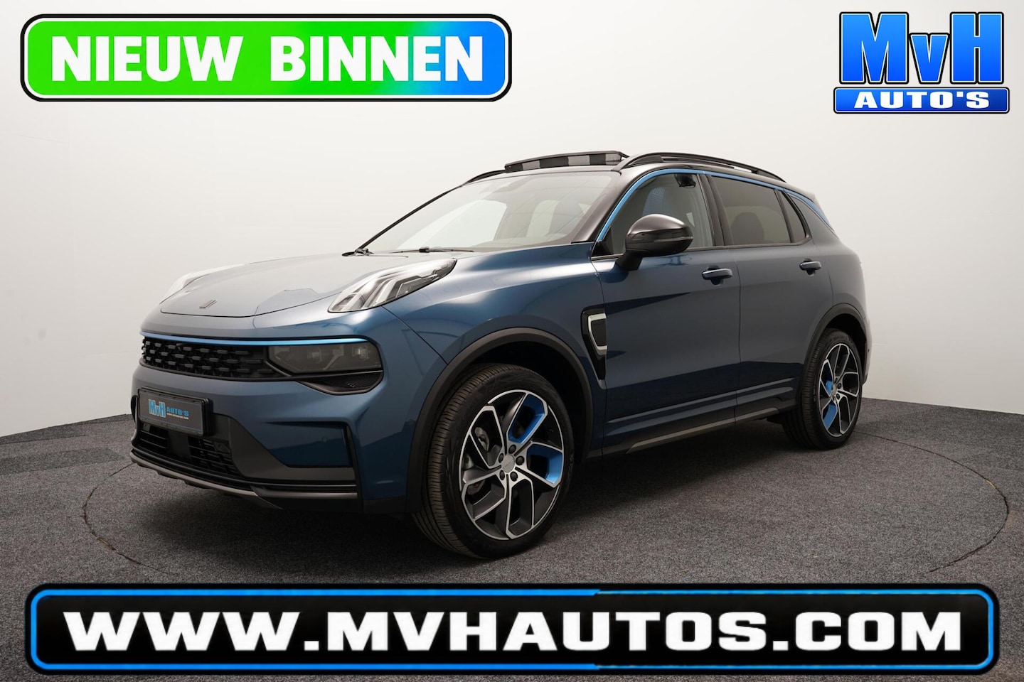Lynk & Co 01 - 1.5 PHEV|ZWARTE.HEMEL|360ºCAM|PANO|262PK - AutoWereld.nl