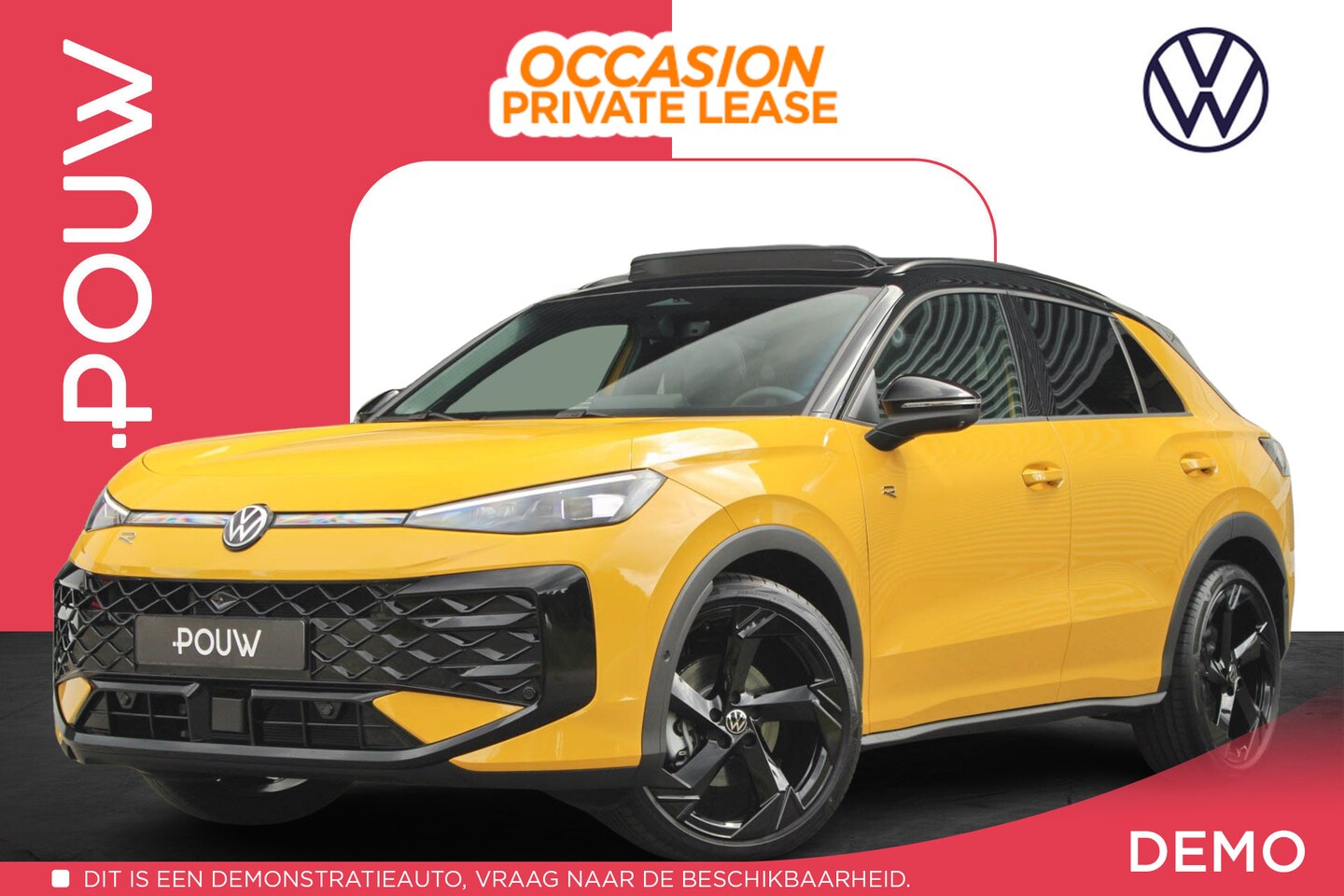 Volkswagen T-Roc - 1.5 eTSI 150pk DSG R-Line Edition | Panoramadak | Treakhaak | Head-up | 20" Velgen - AutoWereld.nl