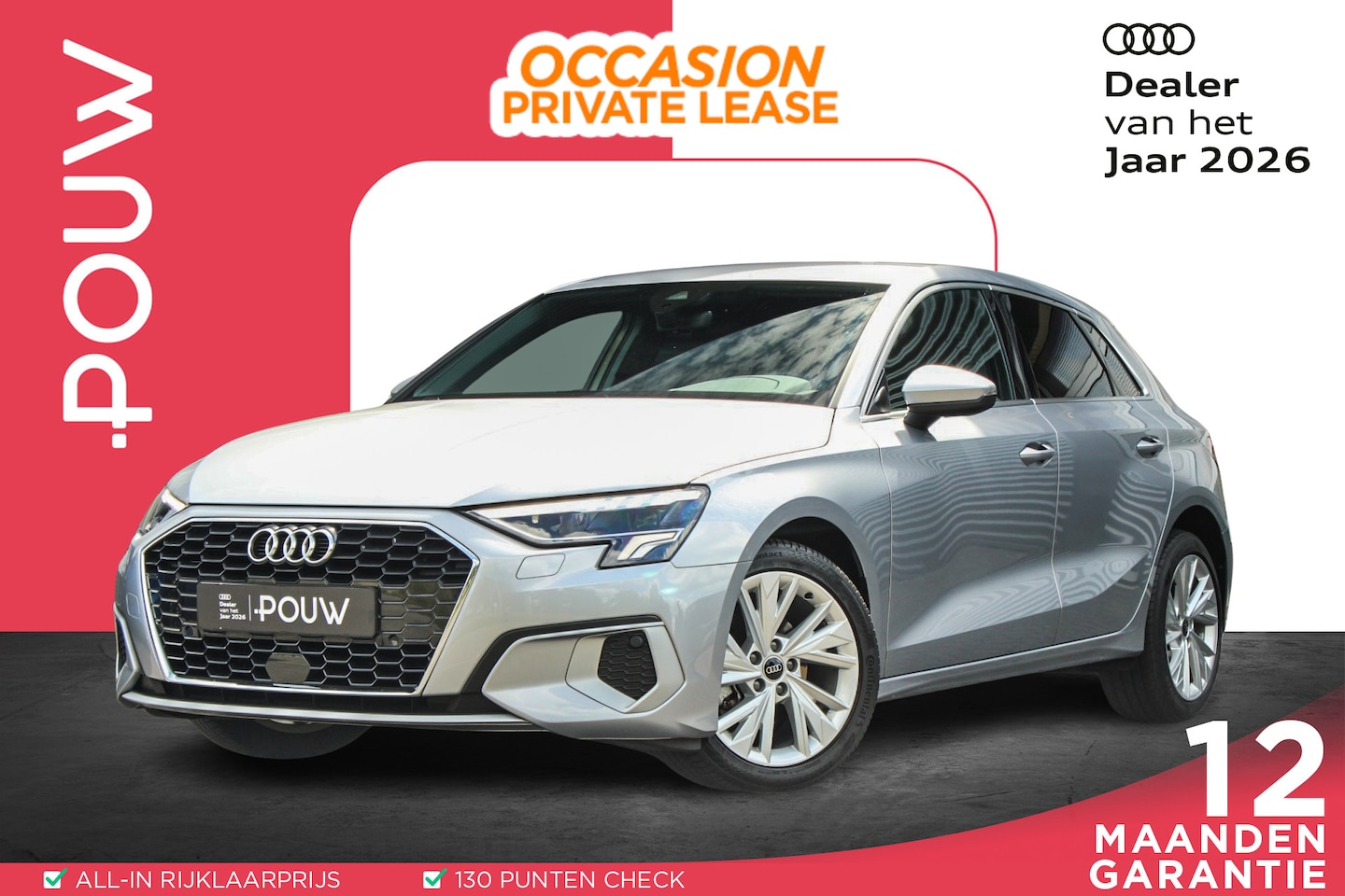 Audi A3 Sportback - 30 TFSI 110pk S-tronic Advanced edition | Smartphone Interface | 2-zone Climatronic | Crui - AutoWereld.nl