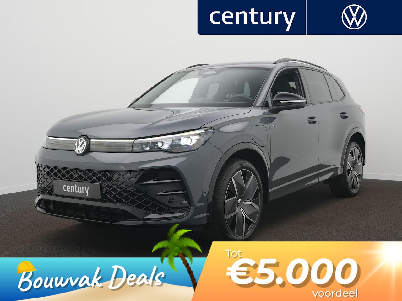 Volkswagen Tiguan - 1.5 eHybrid R-Line Automaat - IQ light - Head-updisplay - Apple Carplay/Android Auto - 360 - AutoWereld.nl