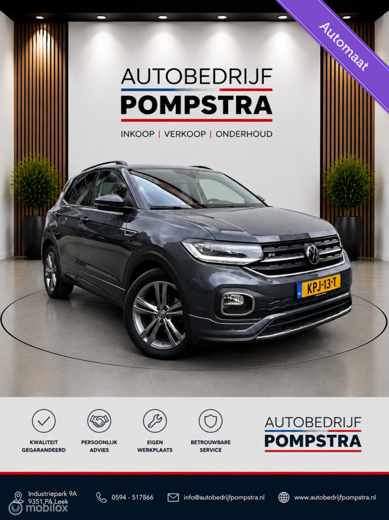Volkswagen T-Cross - 1.0 TSI110 DSG 2X R-line/NAVI/VIRTUALDASH - AutoWereld.nl