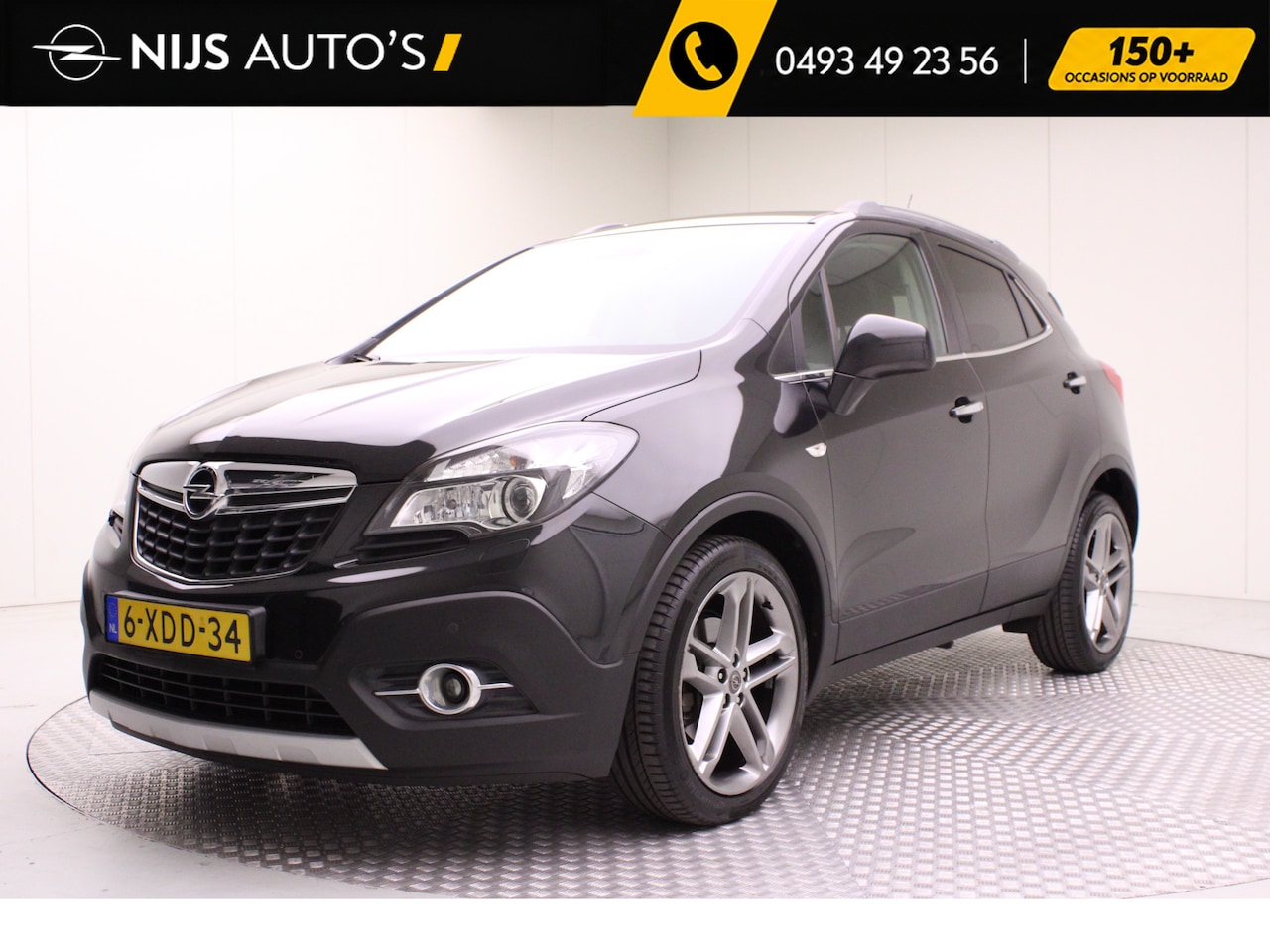Opel Mokka - 1.4 T Cosmo | afn. trekhaak | climate control | pdc v/a+camera | navigatie | cruise contro - AutoWereld.nl