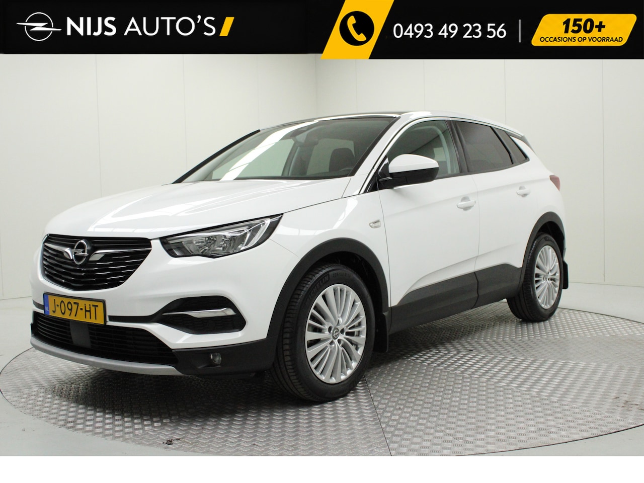 Opel Grandland X - 1.2 Turbo Innovation | climate control | pdc v/a + camera | elektr. achterklep | navi full - AutoWereld.nl