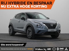 Nissan Juke - Pulse Hybrid 143 | "Interior Pack Plus” - donkerblauw kunstleer + gemêleerde inzetstukken