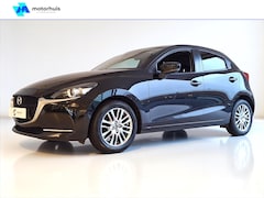 Mazda 2 - 2 1.5 SKYACTIV-G 90PK Luxury LED HUD WINTERPACK CAMERA | Airco | Bandenspanningwaarschuwin