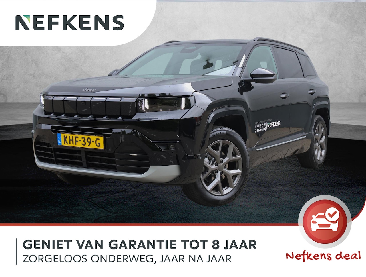 Jeep Compass - 1.2 e-Hybrid First Edition Keyless Entry/Start | Navigatie | Parkeersensor Voor En Achter - AutoWereld.nl