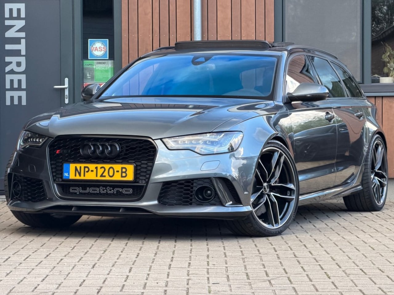 Audi RS6 - 4.0 V8 Audi Exclusive Luchtver. Carbon Alcantara - AutoWereld.nl