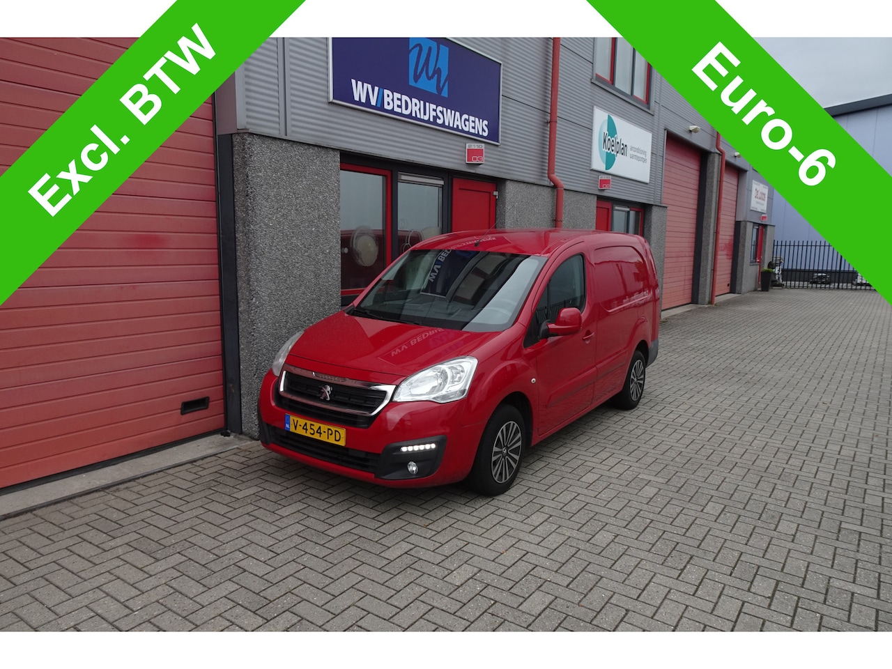 Peugeot Partner - partner 1.6 bleu hdi lange uitvoering 3 zits airco - AutoWereld.nl