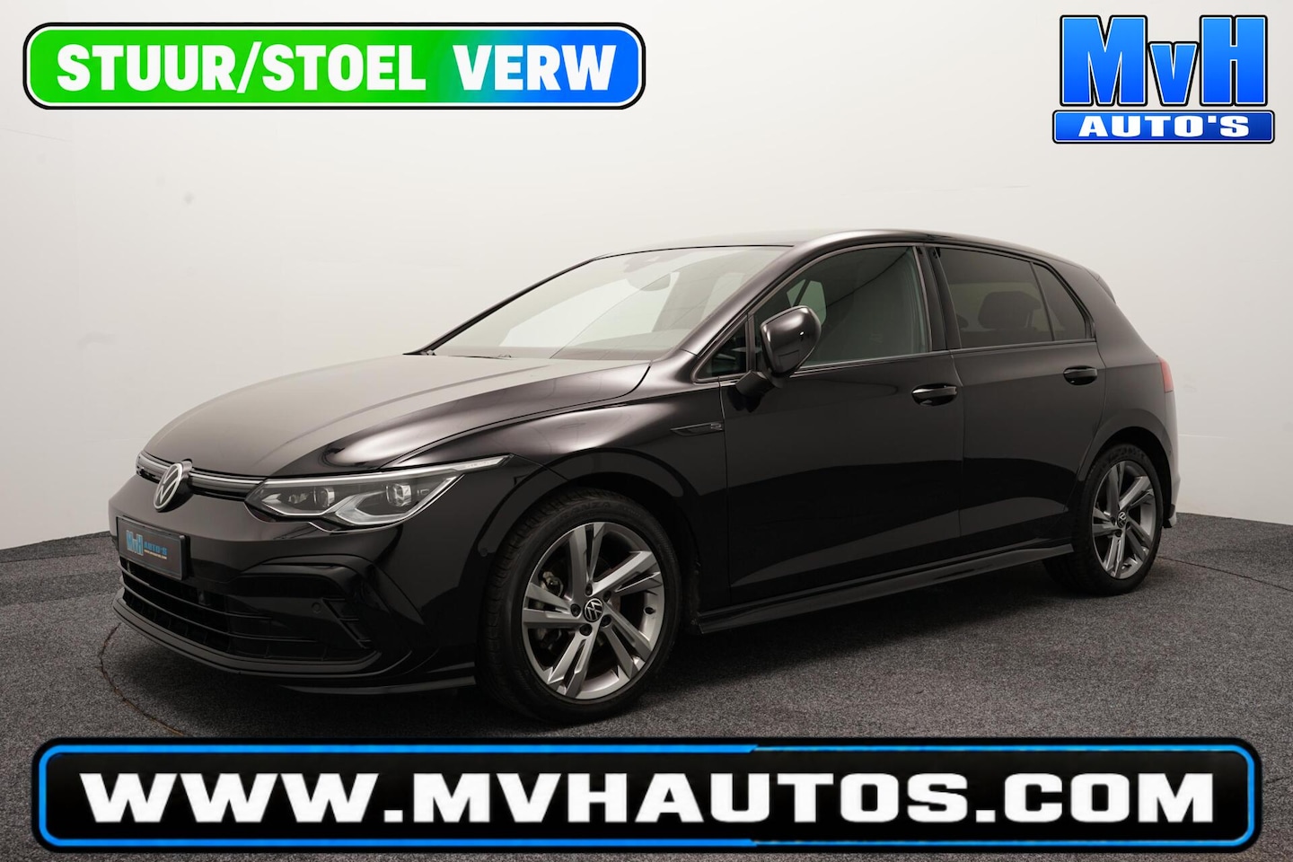 Volkswagen Golf - 1.5 eTSI R-Line|STOEL/STUUR.VERW|CARPLAY|LED - AutoWereld.nl