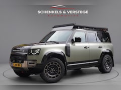 Land Rover Defender 110 - 2.0 P400e 110 X / Matt PPF / 5 persoon / Pano / Quicksilver / Trekhaak / Urban / Meridian