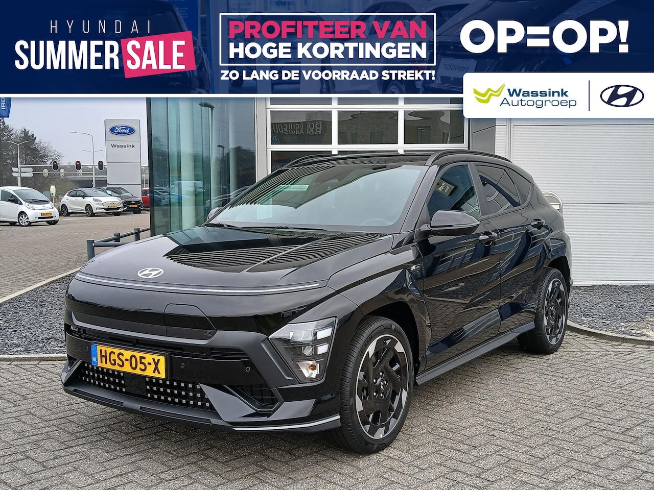 Hyundai Kona - New 65,4 kWh 217pk N Line Edition | Navigatie | 19 inch | nieuwprijs van zo'n € 43.000, | - AutoWereld.nl
