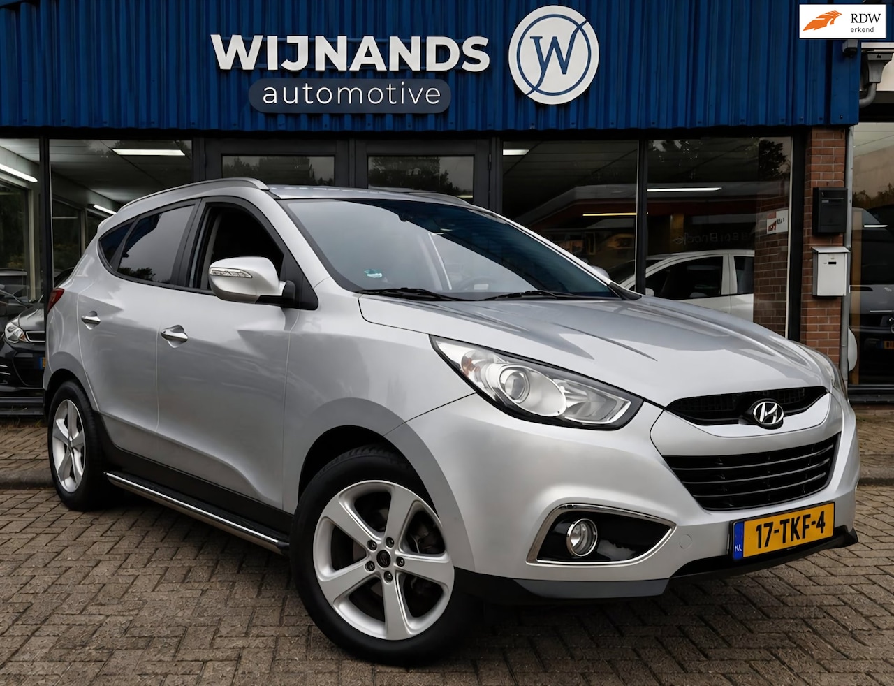 Hyundai ix35 - 2.0i Style Trekhaak Stoelvw groot scherm Leder - AutoWereld.nl