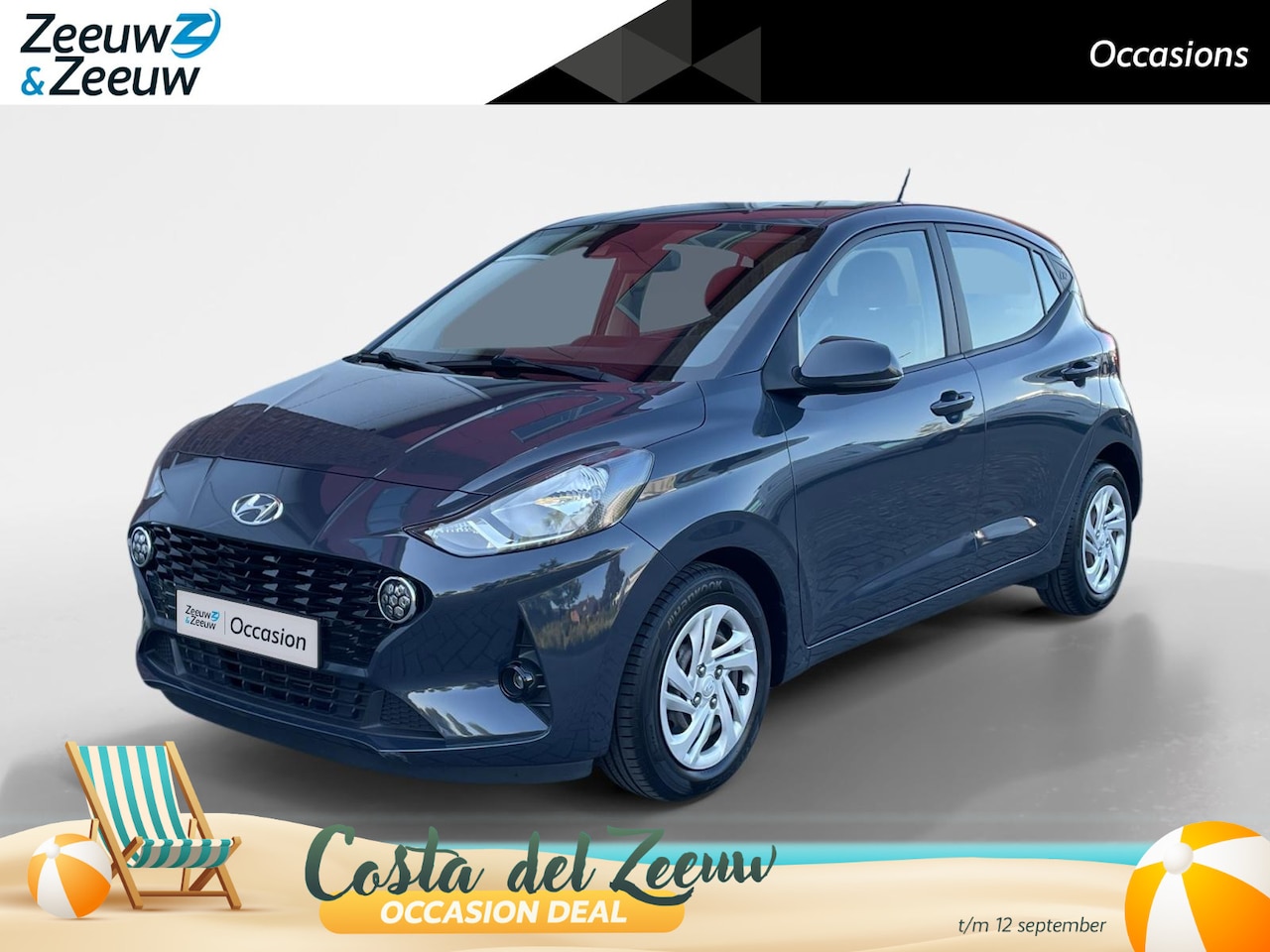 Hyundai i10 - 1.0 Comfort Smart |Airco| Navigatie| Achteruitrijcamera| Cruise Control| Automatische verl - AutoWereld.nl