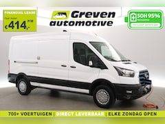 Ford E-Transit - L3H2 68 kWh | Snelladen | SOH 95% | 360° | Clima | 3 Zits | Cruise | Carplay | Parkeersens