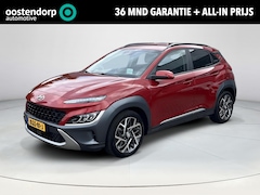 Hyundai Kona - 1.6 GDI HEV Premium | All-in prijs | 3 jaar garantie | Automaat | Leder | Meest luxe uitvo