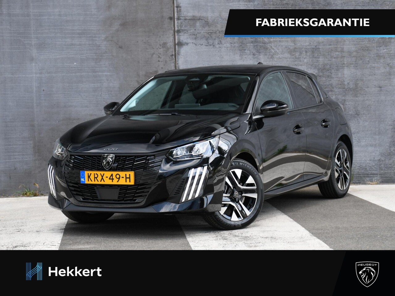 Peugeot 208 - Allure 1.2 Hybrid 110pk Automaat DODE HOEK | 16''LM | 360° CAM. | CRUISE.C | NAVI | DAB - AutoWereld.nl