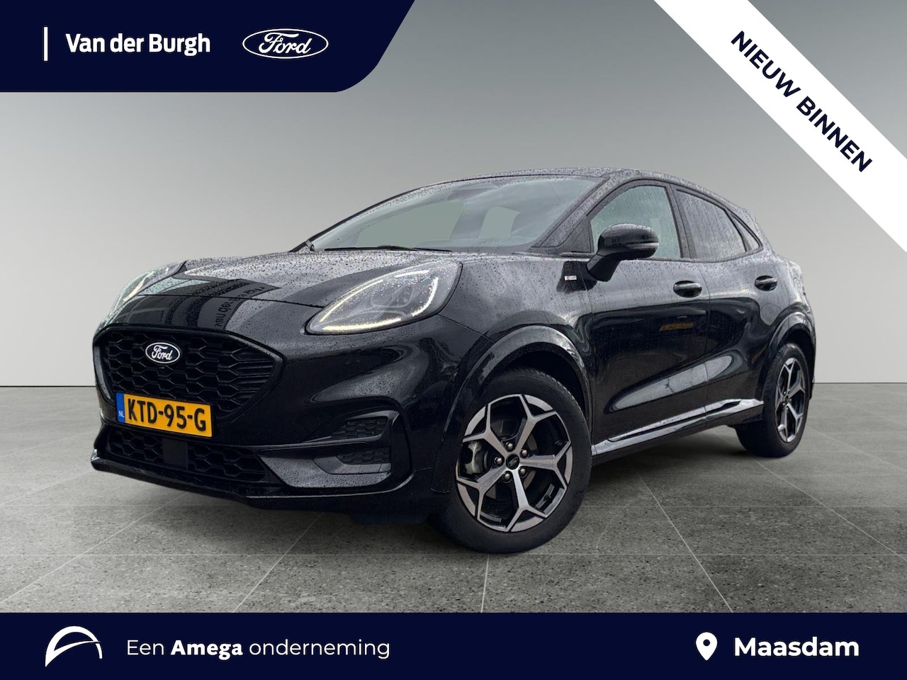 Ford Puma - ST-Line X 1.0 EcoBoost Hybrid Winter pack | Agate Black - AutoWereld.nl