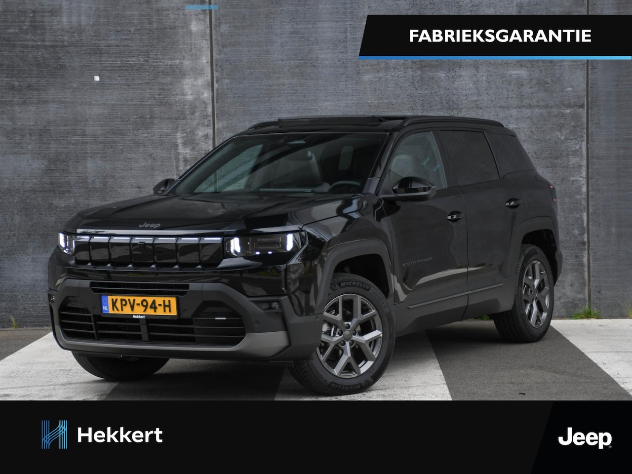 Jeep Compass - First Edition 1.2 e-Hybrid 145pk Automaat PANO | 18''LM | ADAPT. CC | DODE HOEK | 360° CAM - AutoWereld.nl